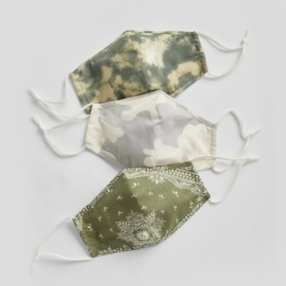 Adult Contour Mask with Filter Pocket (3-Pack) - Picture 1 of 7